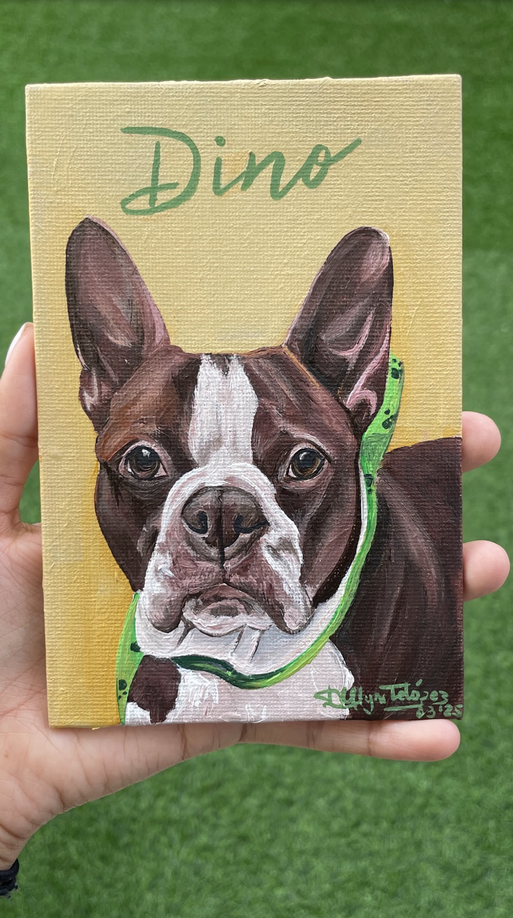 Cuadro mini de mascota