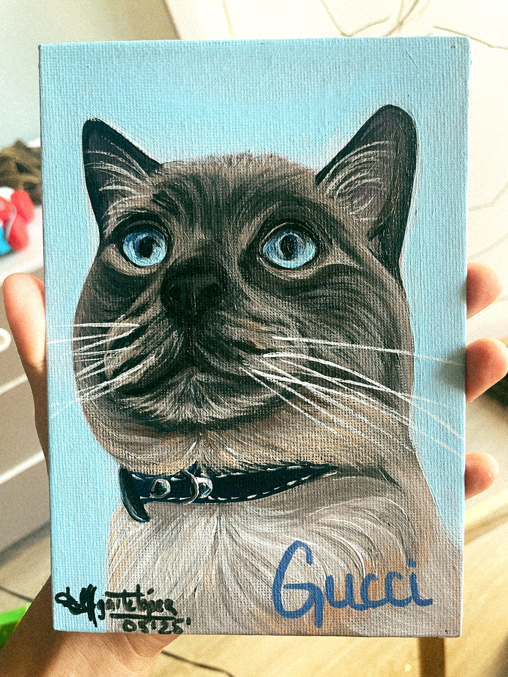 Cuadro mini de mascota