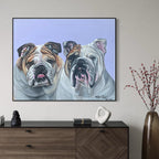 Cuadro para 2 Mascotas