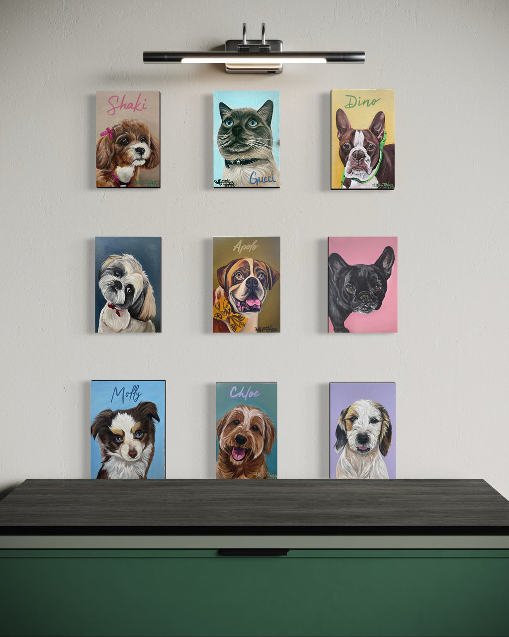 Cuadro mini de mascota